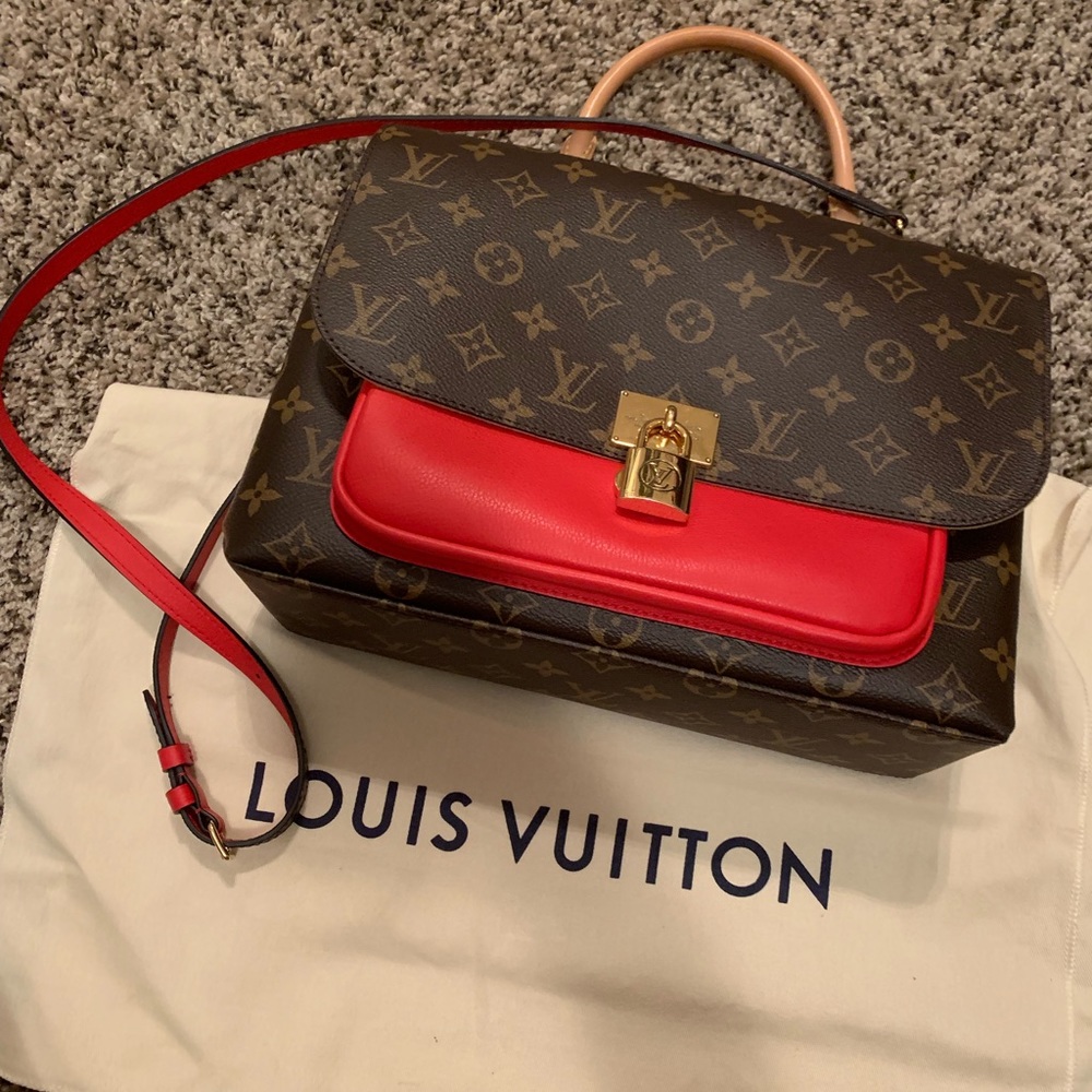 BRAND NEW!! Louis Vuitton Marignan in Red